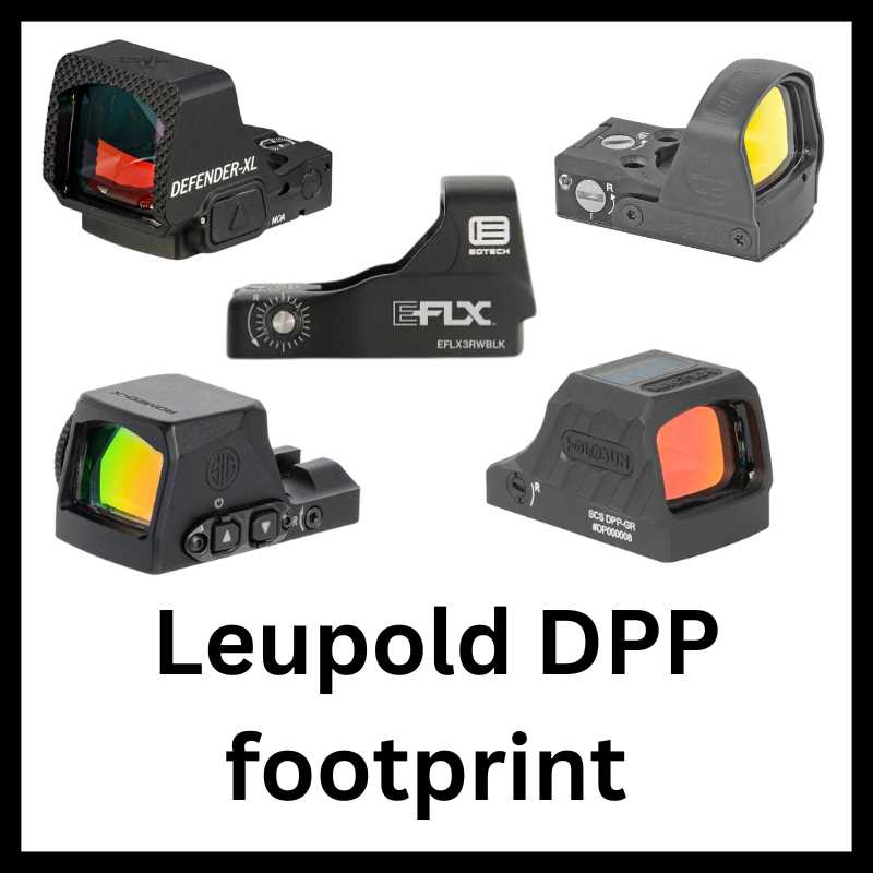 Red dots with Leupold DPP footprint