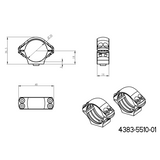 30mm anneaux de lunette | base Picatinny QD Ergo longue 