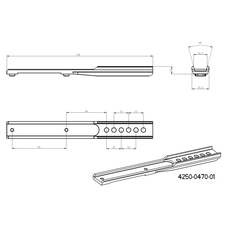 Adapter voor Pixfra Chiron PFI-C450 | Blaser basis 