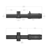 Vector Optics Forester 1-5x24SFP GenII lunette de tir 