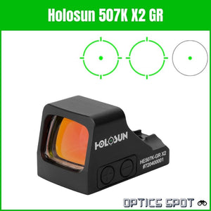 Optique Holosun pour pistolet avec série K empreinte