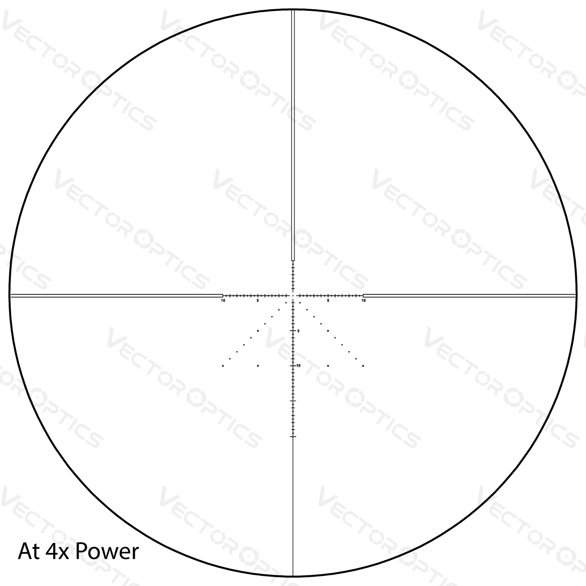 Vector Optics Veyron 4-16x44 IR Plan focal premier plan illuminé lunette de tir 